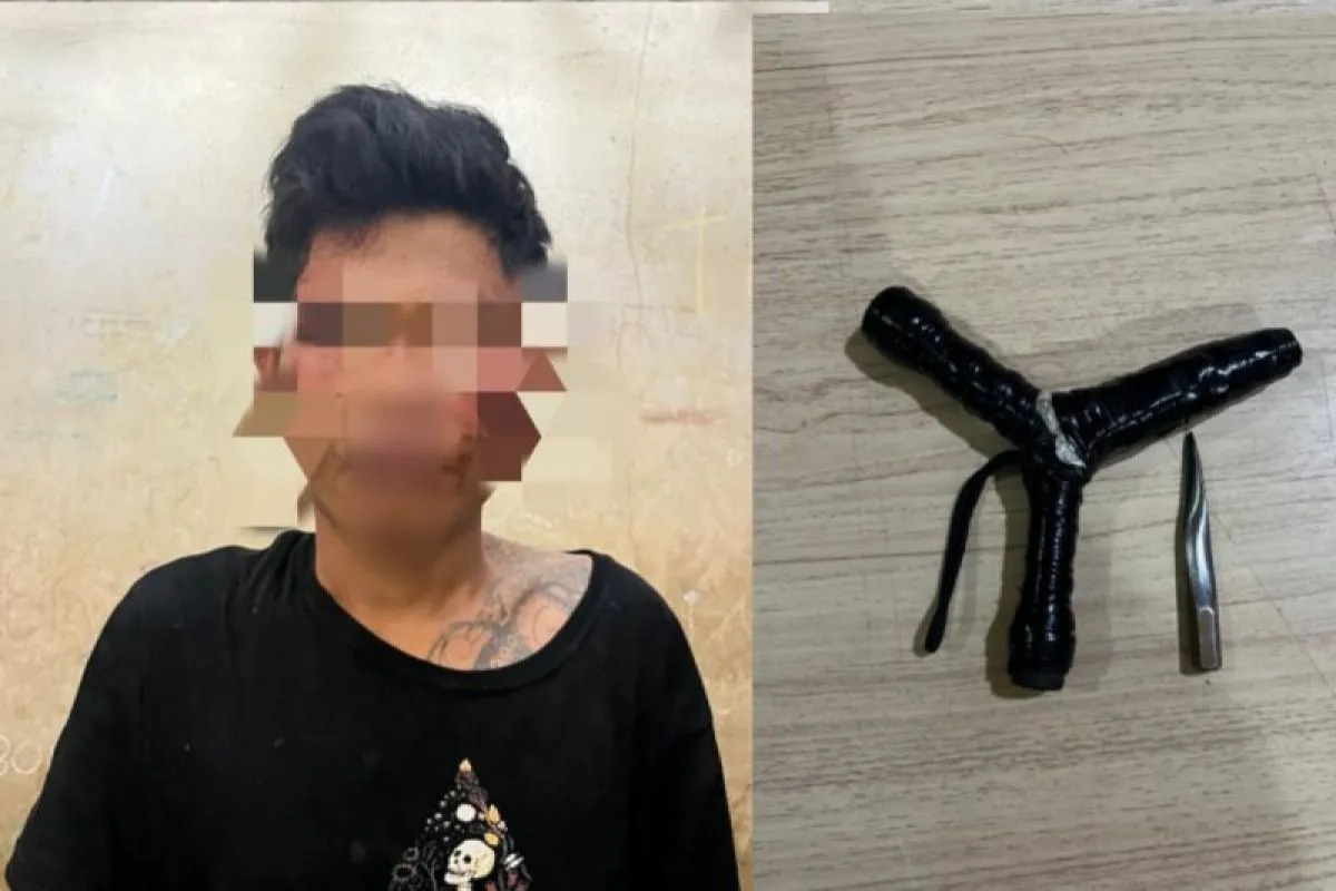 Maling Motor di Metro Atom Jakpus Diciduk Polisi, Kunci T Jadi Bukti Utama